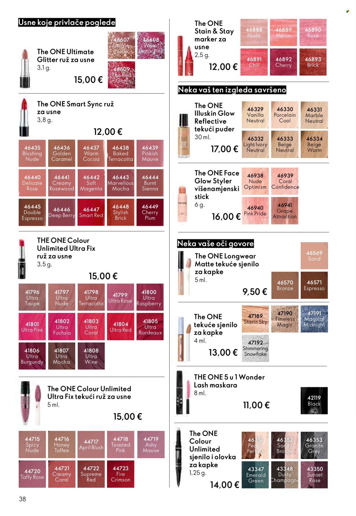 Oriflame katalog - 29.10.2025. - 18.11.2025. Stranica 38