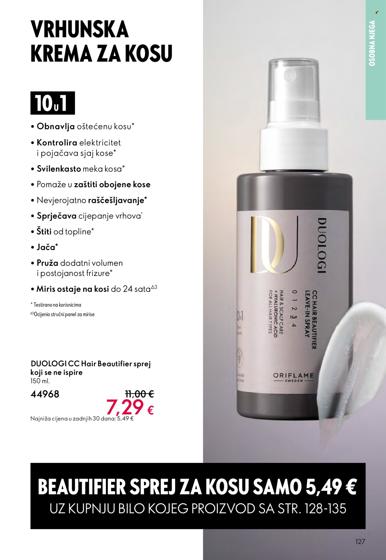 Oriflame katalog - 29.10.2025. - 18.11.2025. Stranica 127