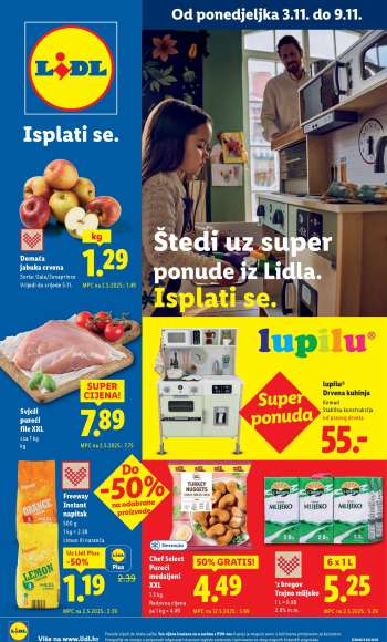 Lidl katalog - 03.11.2025. - 09.11.2025.