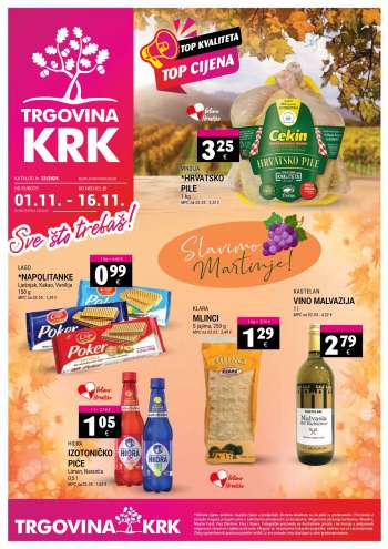 Trgovina KRK katalog - 01.11.2025. - 16.11.2025.