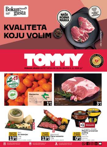 Tommy katalog - 30.10.2025. - 05.11.2025.