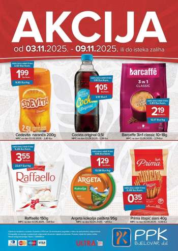 PPK Bjelovar katalog - 03.11.2025. - 09.11.2025.