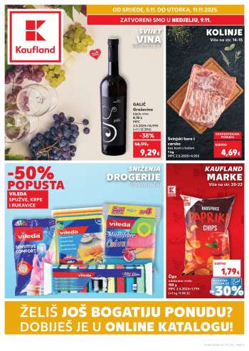 Kaufland katalog - 05.11.2025. - 11.11.2025.