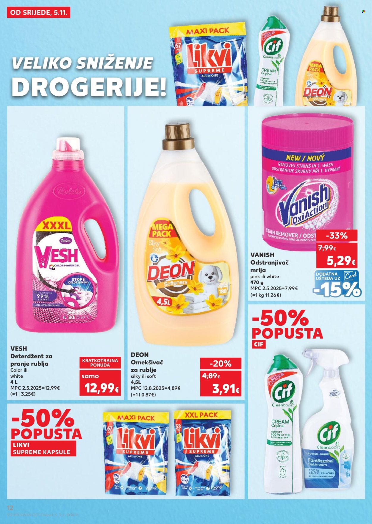 Kaufland katalog - 05.11.2025. - 11.11.2025. Stranica 12
