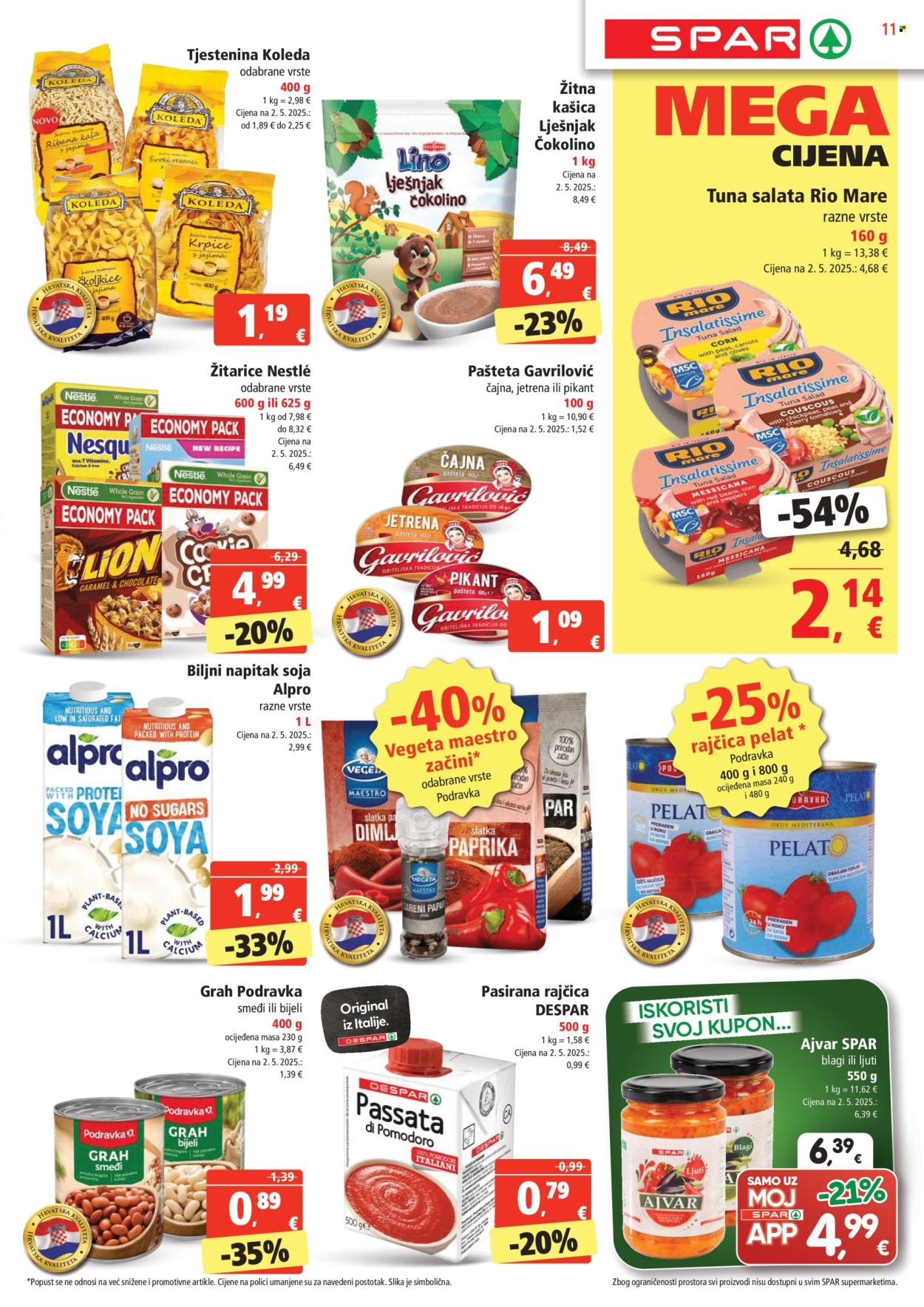 SPAR katalog - 05.11.2025. - 11.11.2025. Stranica 11