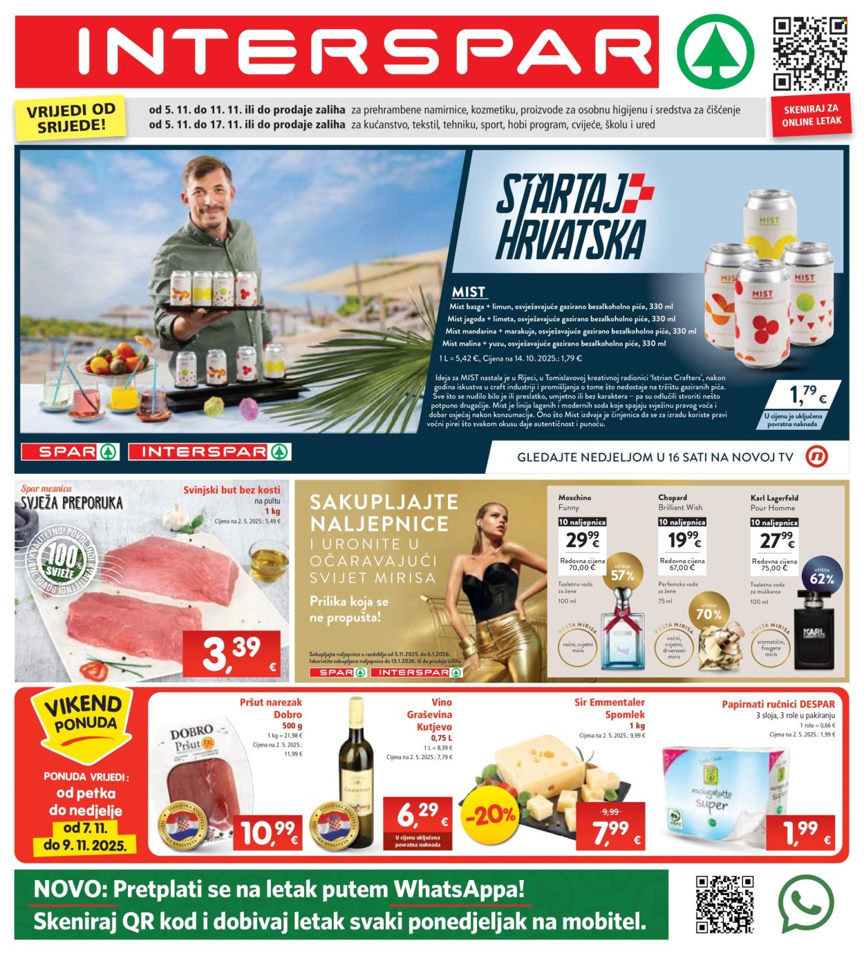INTERSPAR katalog - 05.11.2025. - 11.11.2025. Stranica 1