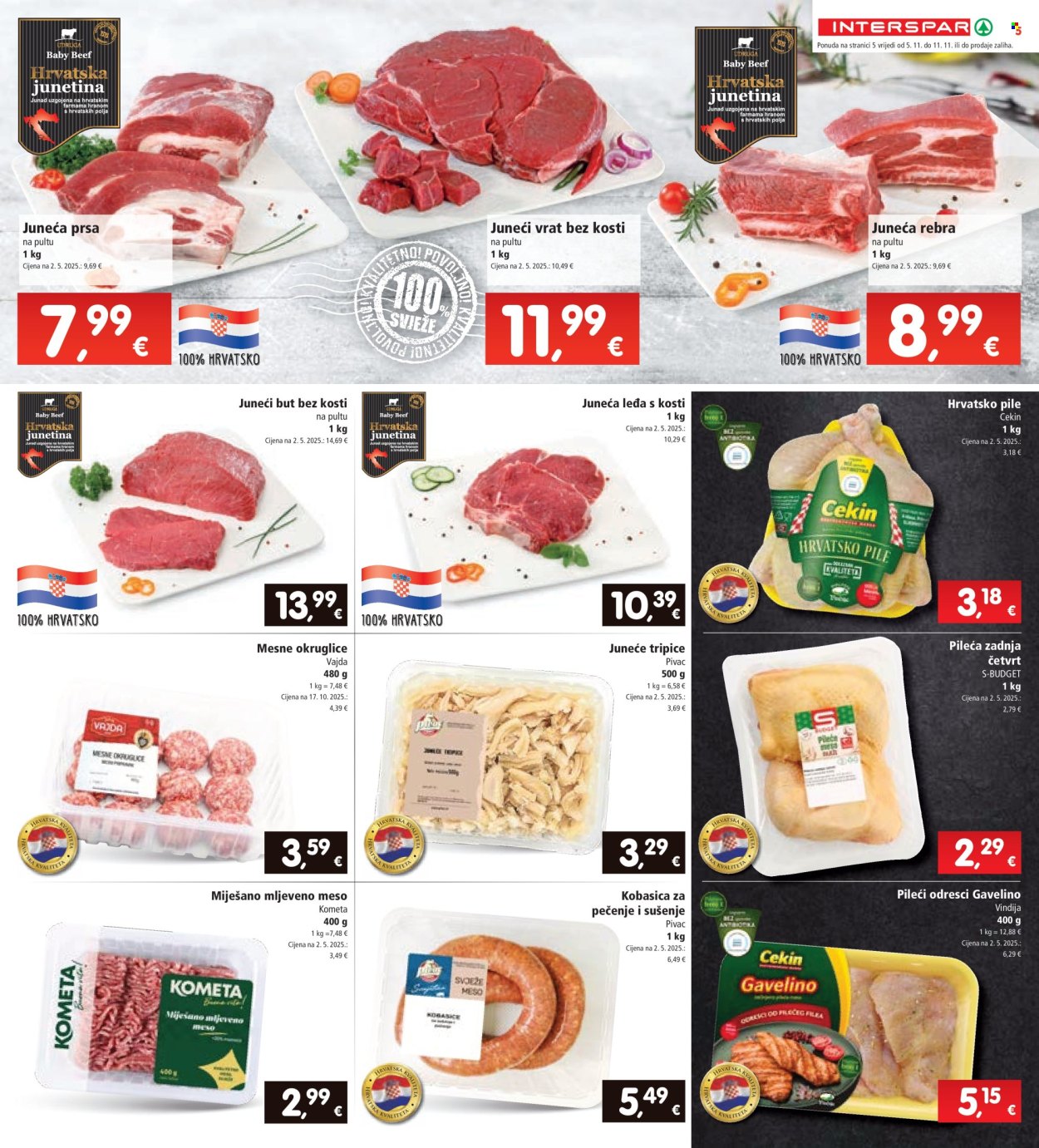 INTERSPAR katalog - 05.11.2025. - 11.11.2025. Stranica 5