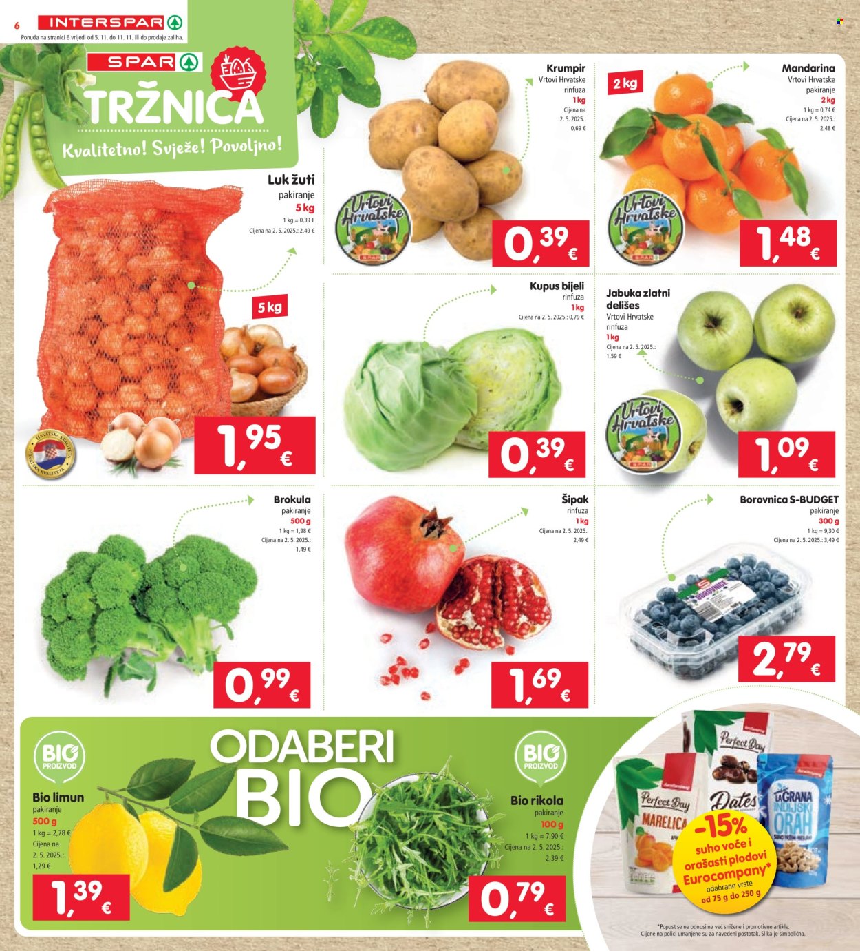 INTERSPAR katalog - 05.11.2025. - 11.11.2025. Stranica 6