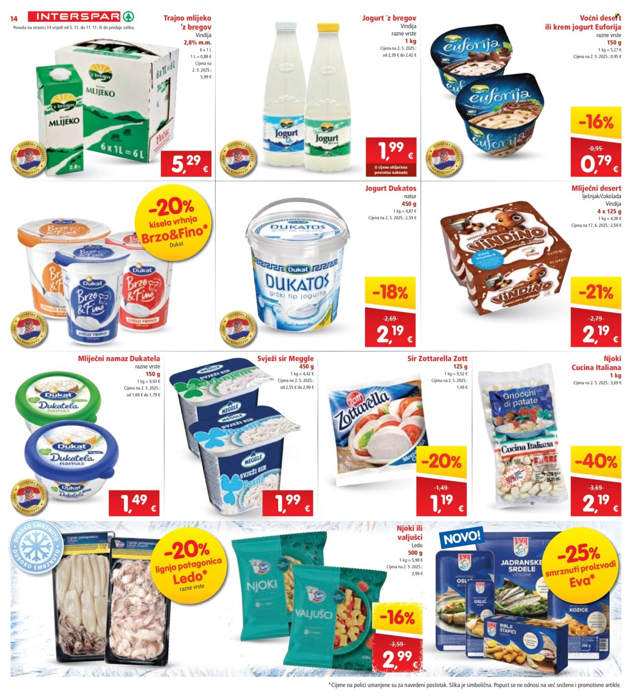 INTERSPAR katalog - 05.11.2025. - 11.11.2025. Stranica 14