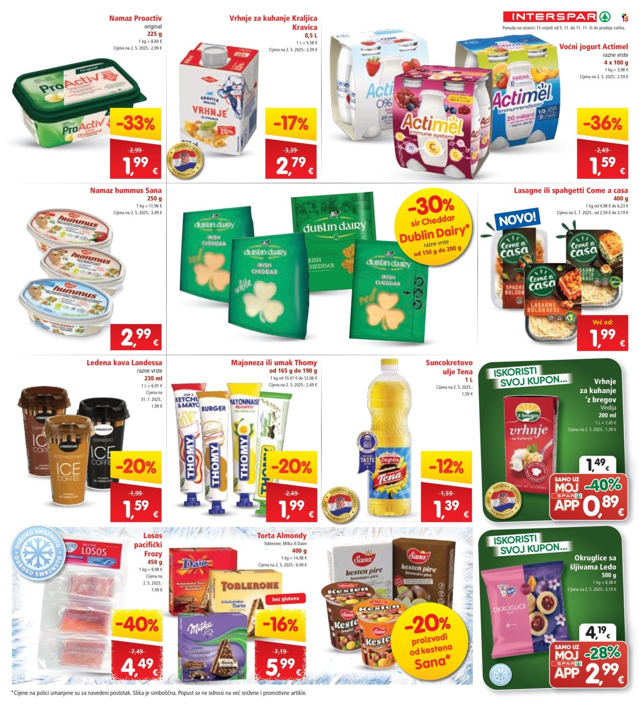 INTERSPAR katalog - 05.11.2025. - 11.11.2025. Stranica 15