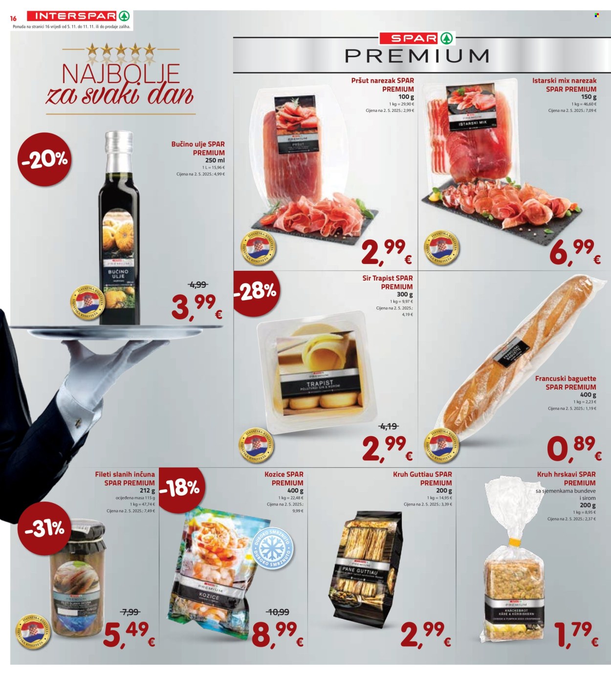INTERSPAR katalog - 05.11.2025. - 11.11.2025. Stranica 16