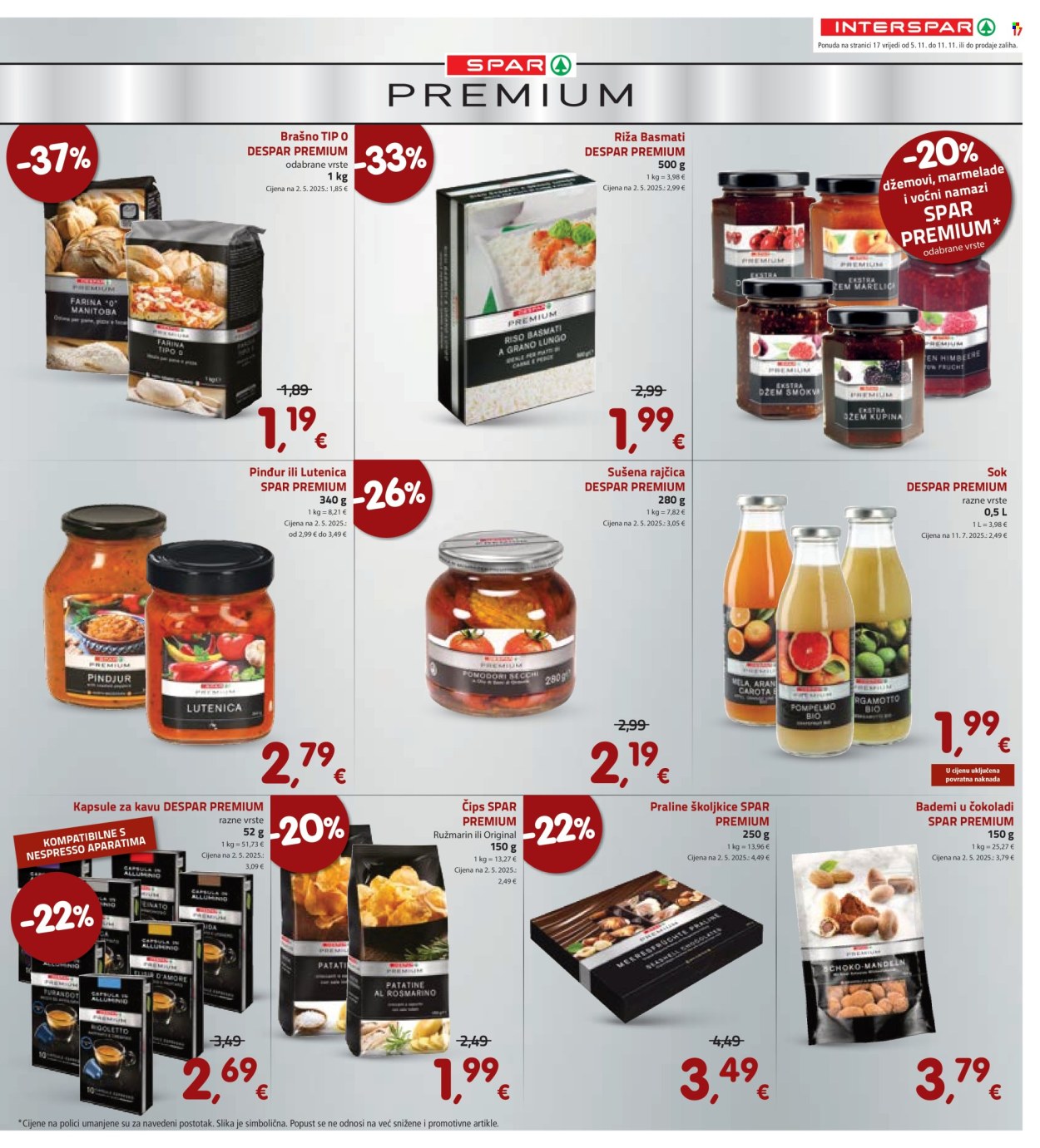 INTERSPAR katalog - 05.11.2025. - 11.11.2025. Stranica 17