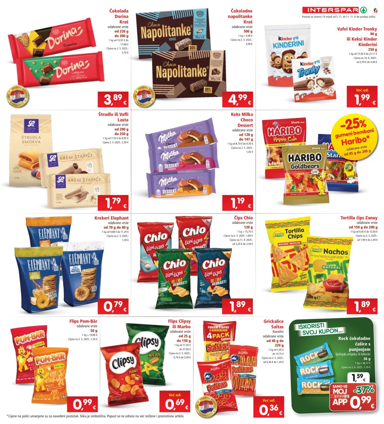 INTERSPAR katalog - 05.11.2025. - 11.11.2025. Stranica 19