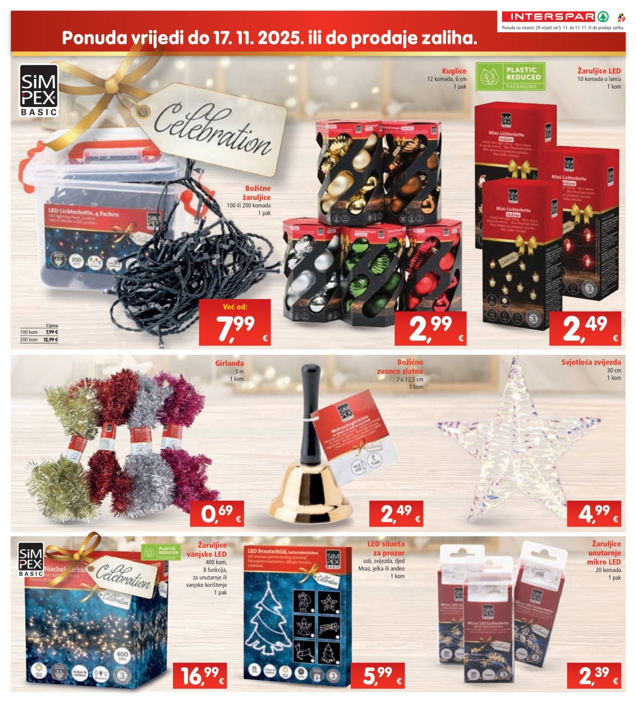INTERSPAR katalog - 05.11.2025. - 11.11.2025. Stranica 32