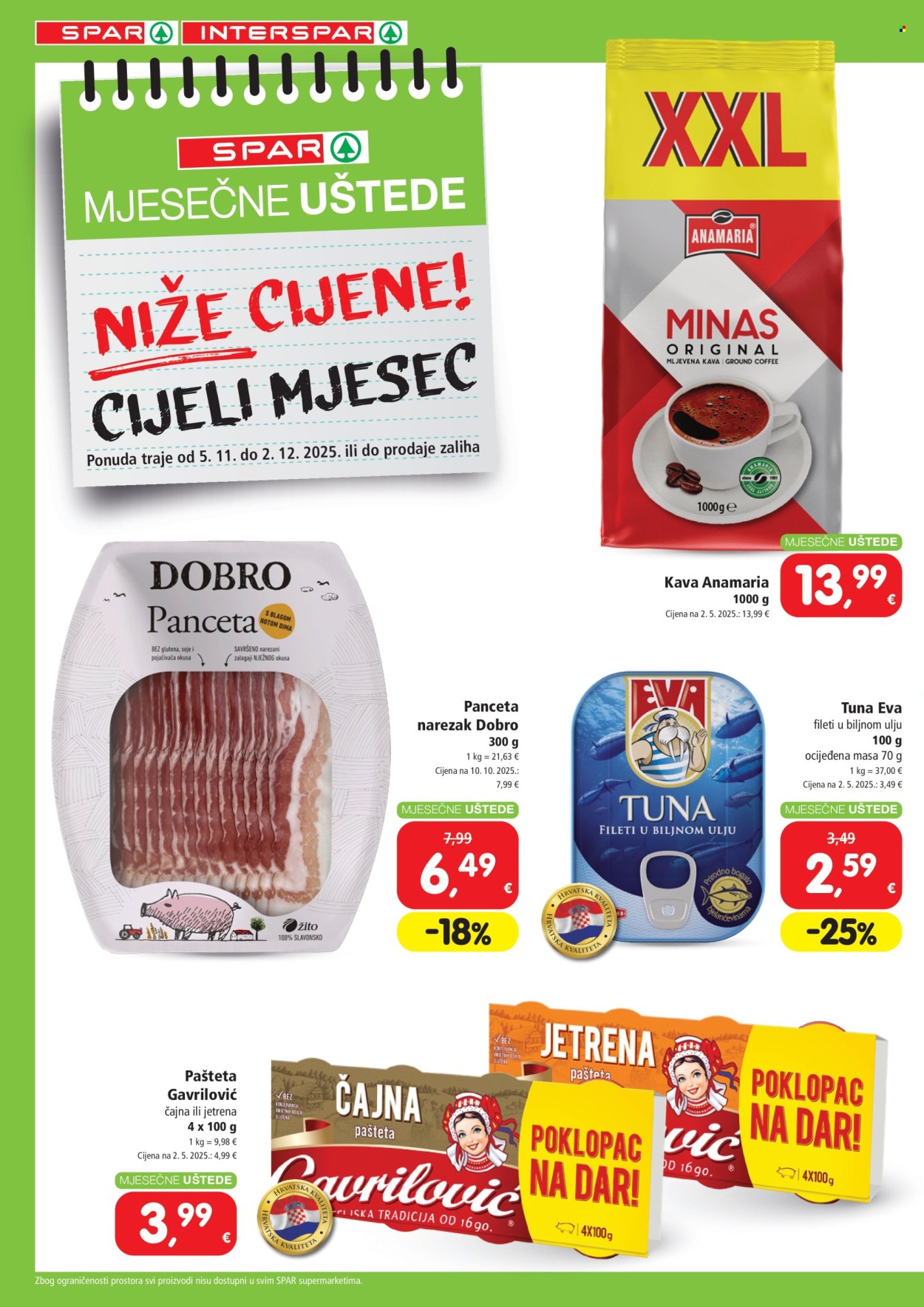 INTERSPAR katalog - 05.11.2025. - 02.12.2025. Stranica 2