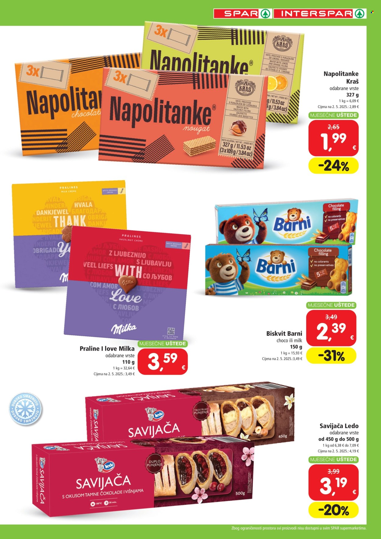 INTERSPAR katalog - 05.11.2025. - 02.12.2025. Stranica 3