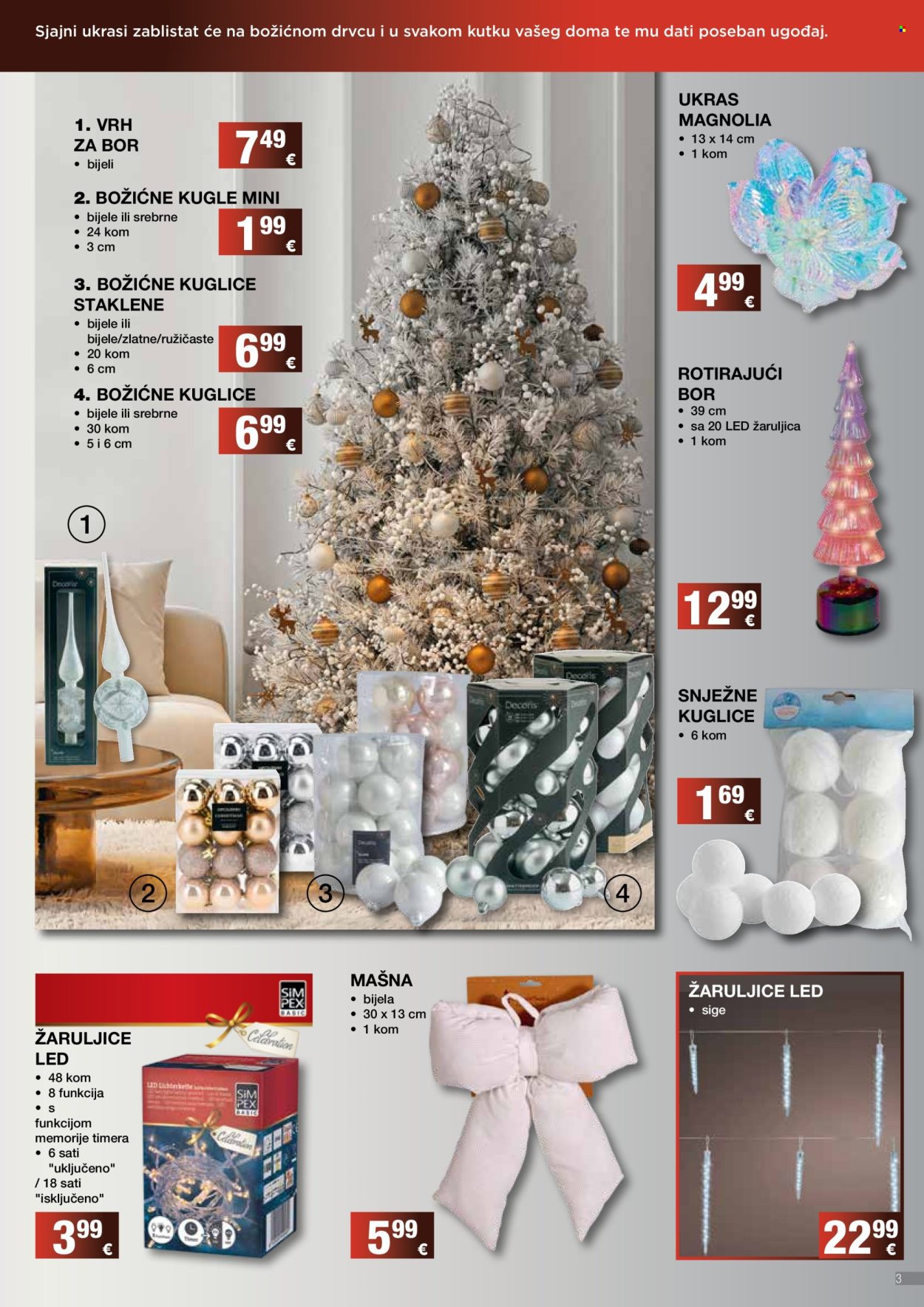 INTERSPAR katalog - 29.10.2025. - 05.01.2026. Stranica 3