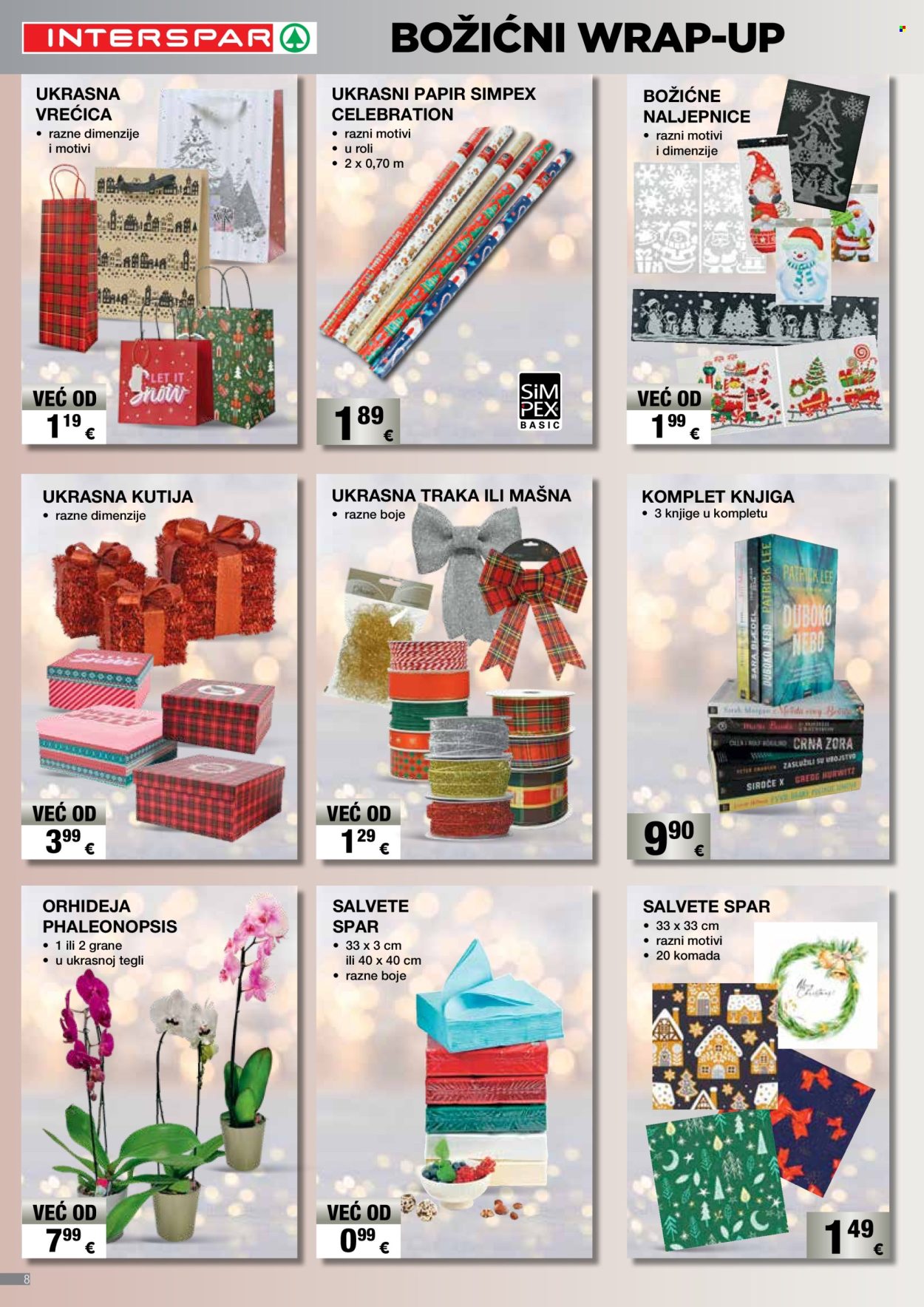 INTERSPAR katalog - 29.10.2025. - 05.01.2026. Stranica 8
