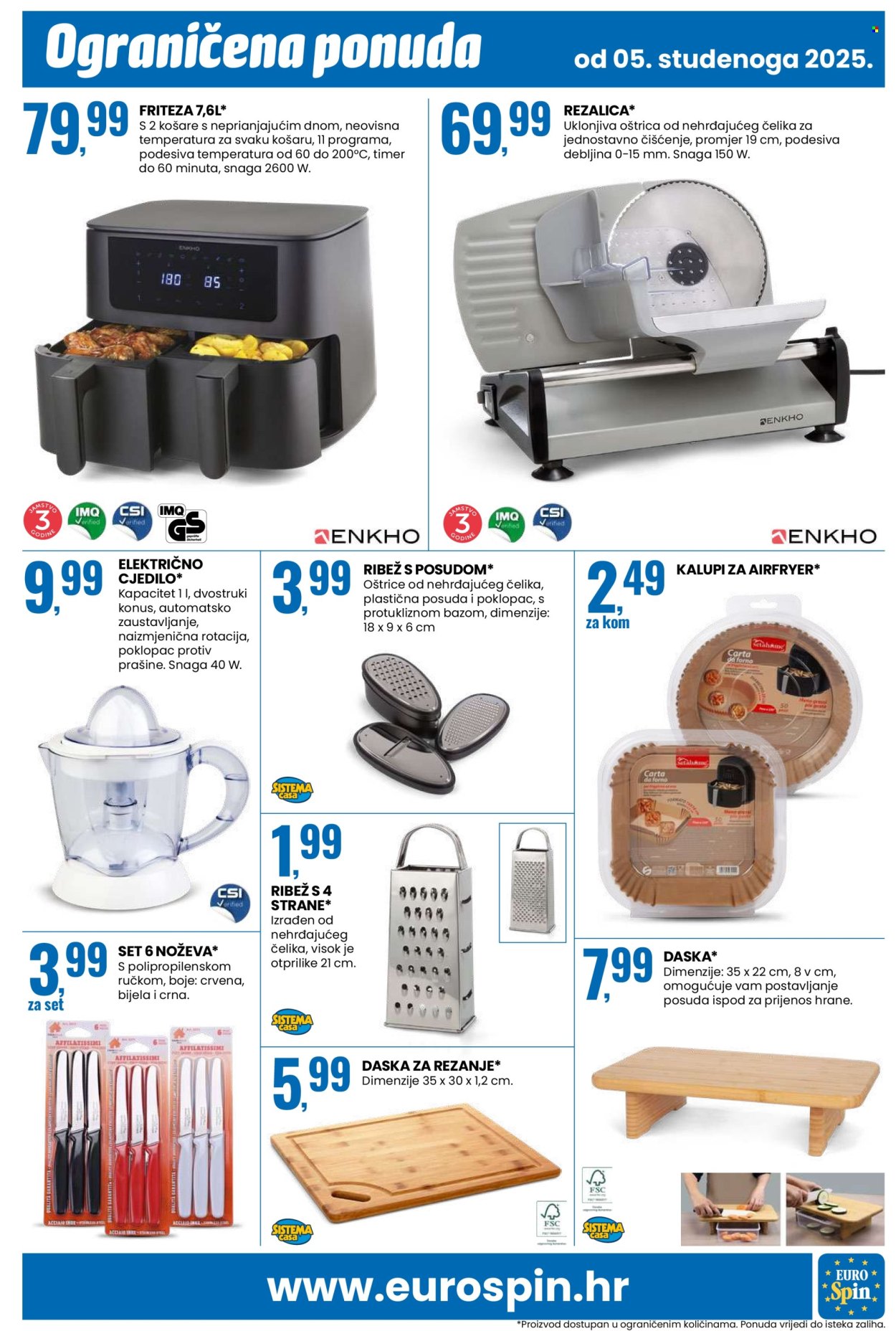 Eurospin katalog - 05.11.2025. - 11.11.2025. Stranica 15