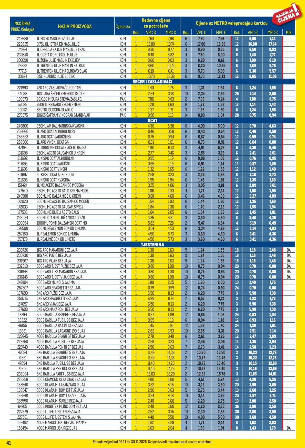 Metro katalog - 01.11.2025. - 30.11.2025. Stranica 41