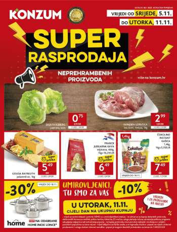 Konzum katalog - 05.11.2025. - 11.11.2025.