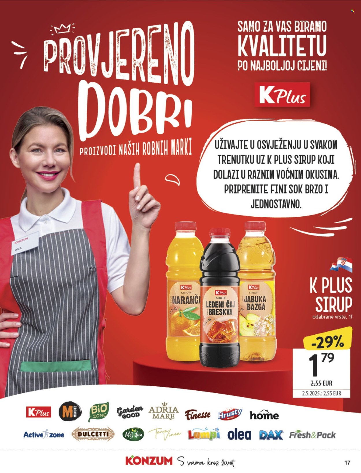 Konzum katalog - 05.11.2025. - 11.11.2025. Stranica 17