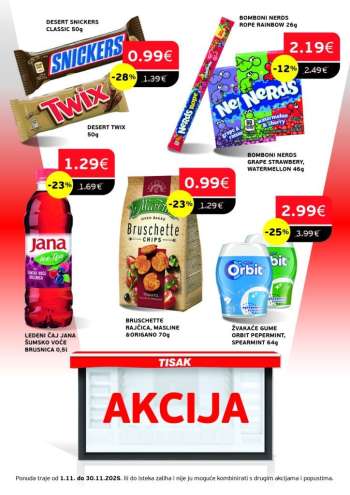 Tisak katalog - 01.11.2025. - 30.11.2025.
