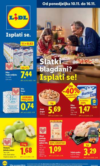 Lidl katalog - 10.11.2025. - 16.11.2025.