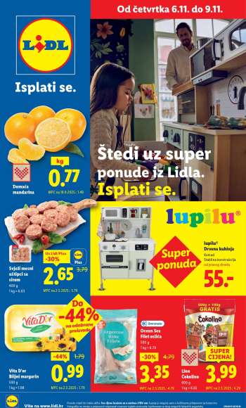 Lidl katalog - 06.11.2025. - 09.11.2025.