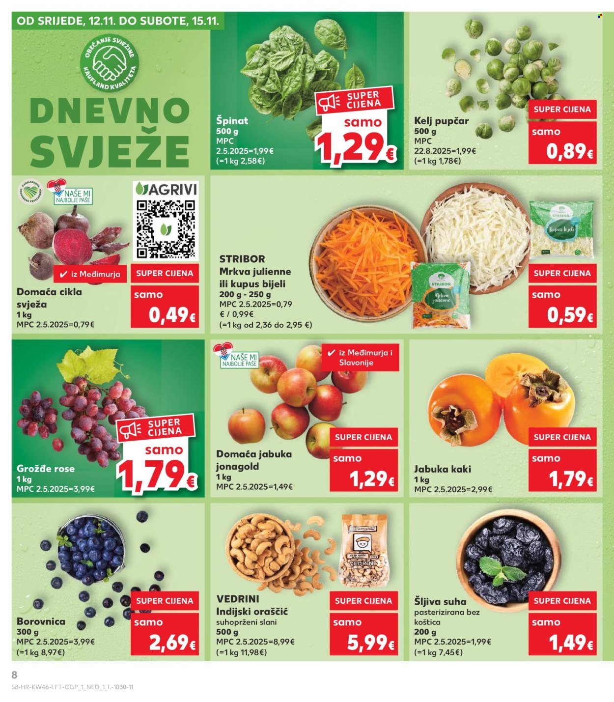 Kaufland katalog - 12.11.2025. - 18.11.2025. Stranica 8