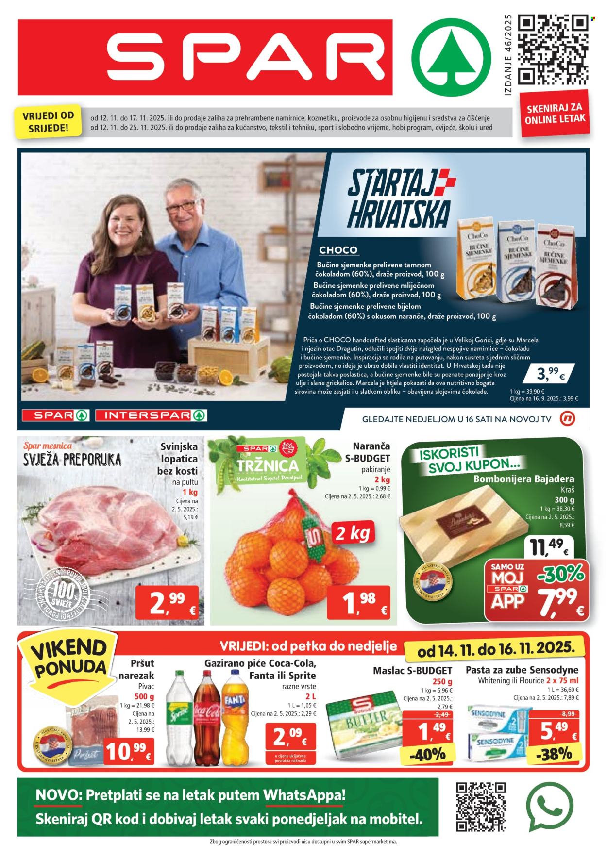 SPAR katalog - 12.11.2025. - 18.11.2025. Stranica 1