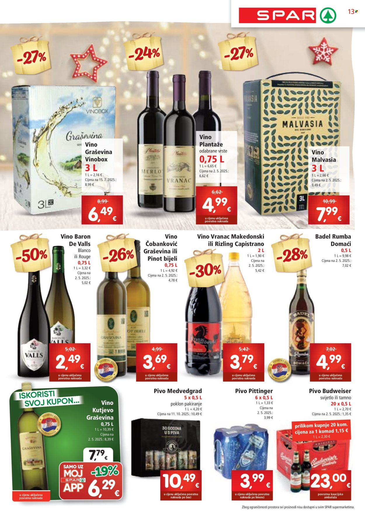 SPAR katalog - 12.11.2025. - 18.11.2025. Stranica 13