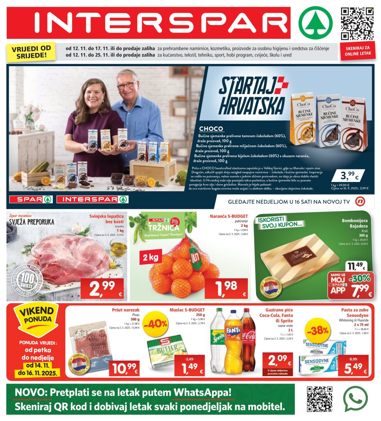 INTERSPAR katalog - 12.11.2025. - 18.11.2025. Stranica 1