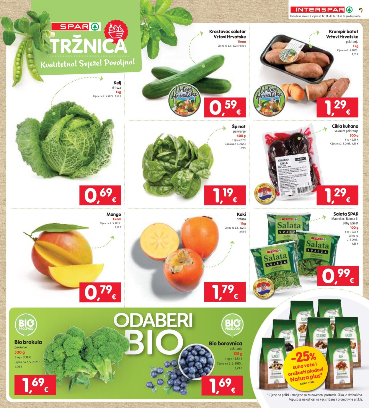 INTERSPAR katalog - 12.11.2025. - 18.11.2025. Stranica 7