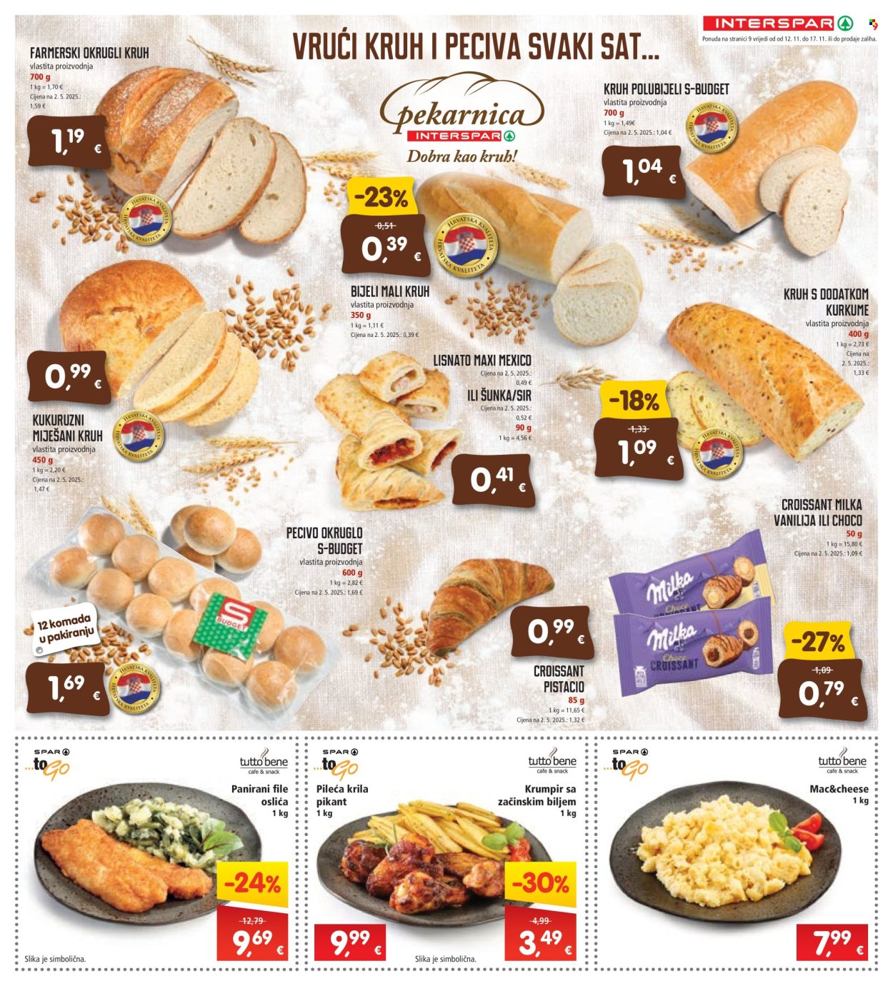 INTERSPAR katalog - 12.11.2025. - 18.11.2025. Stranica 9