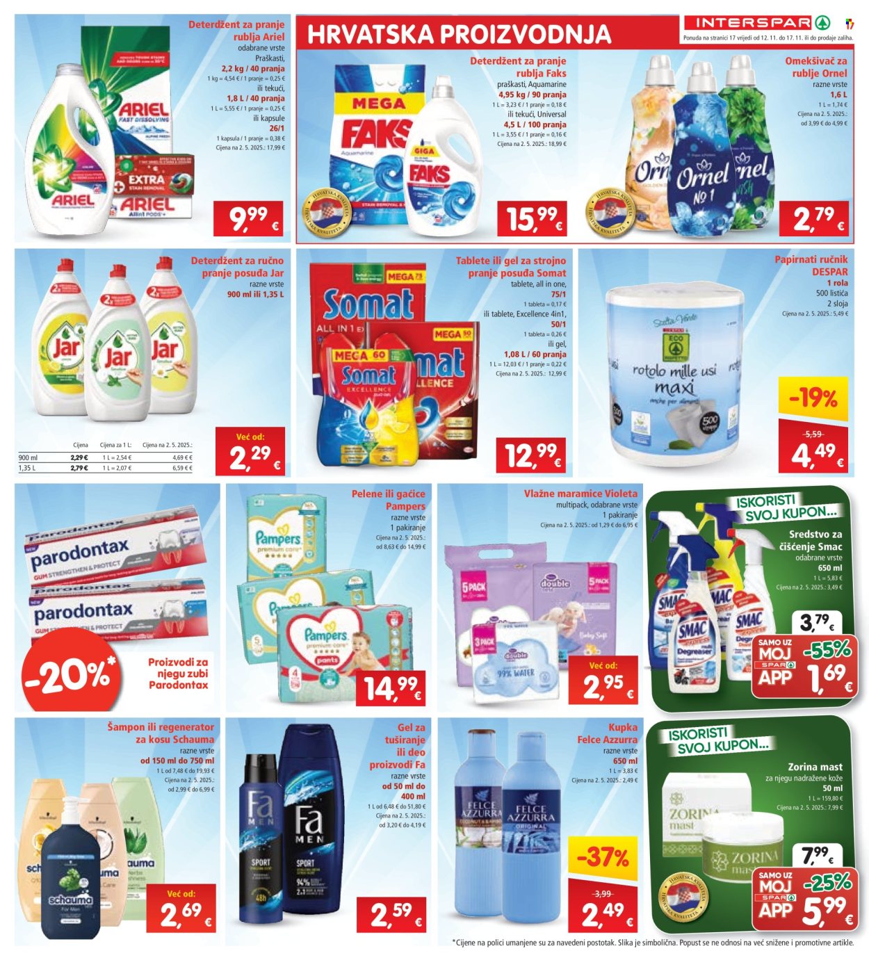 INTERSPAR katalog - 12.11.2025. - 18.11.2025. Stranica 19