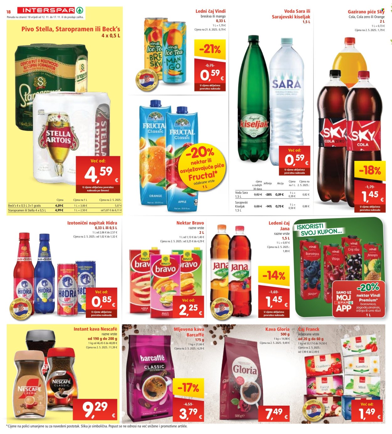 INTERSPAR katalog - 12.11.2025. - 18.11.2025. Stranica 23