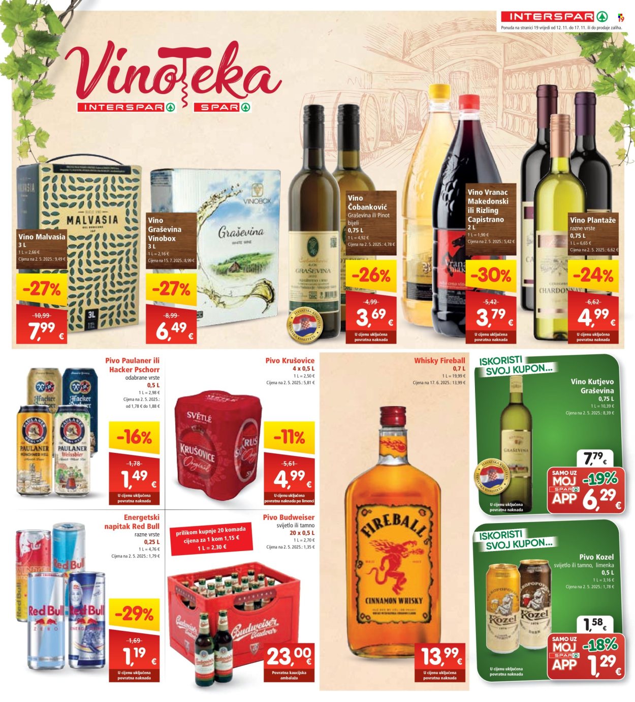 INTERSPAR katalog - 12.11.2025. - 18.11.2025. Stranica 24