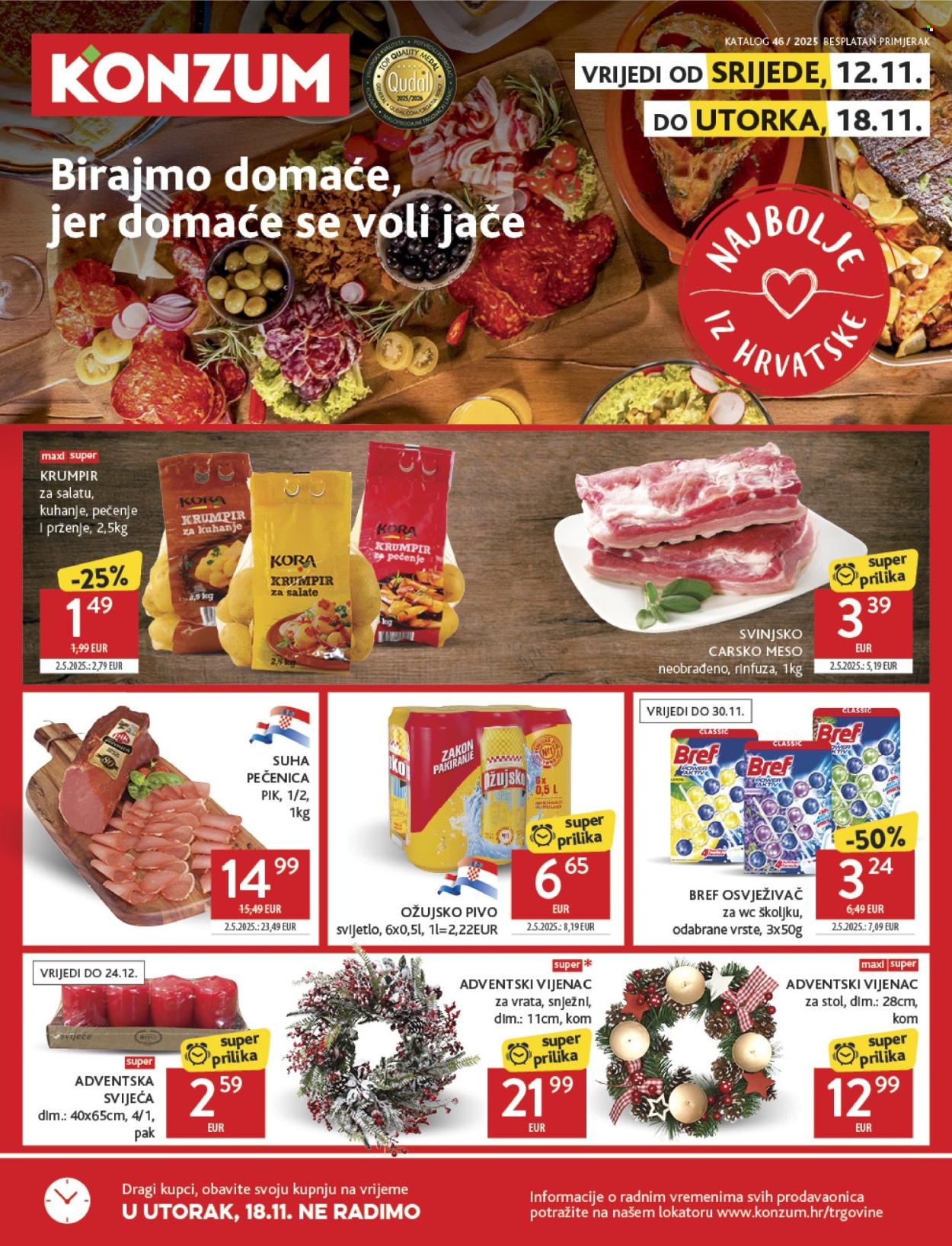 Konzum katalog - 12.11.2025. - 18.11.2025. Stranica 1