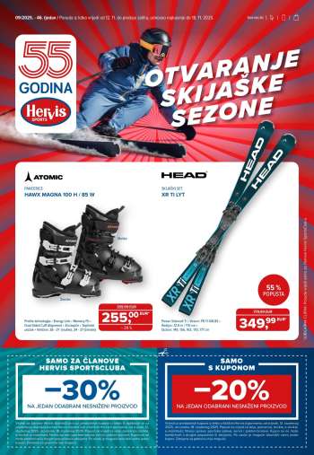 Hervis katalog - 12.11.2025. - 18.11.2025.