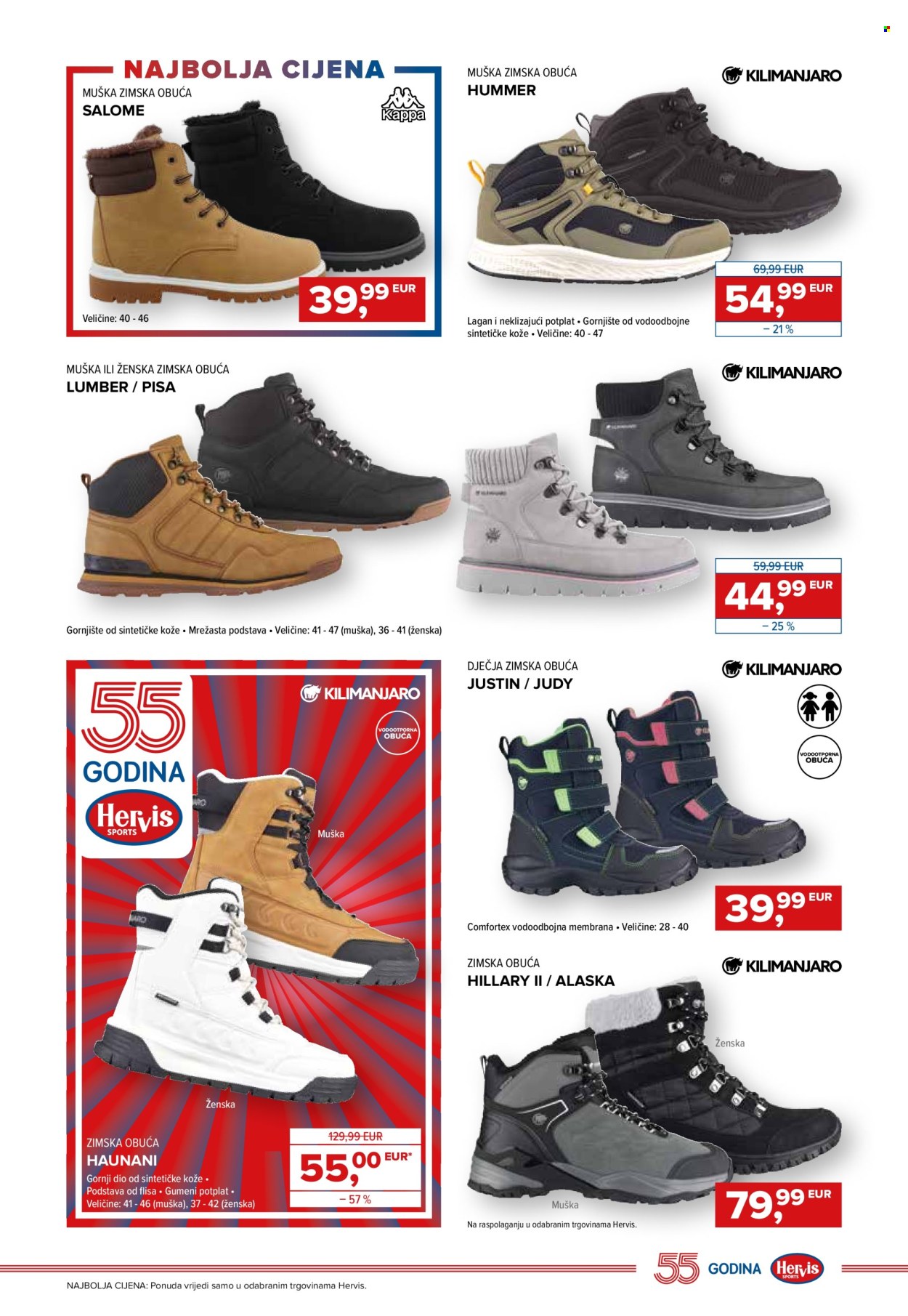 Hervis katalog - 12.11.2025. - 18.11.2025. Stranica 5