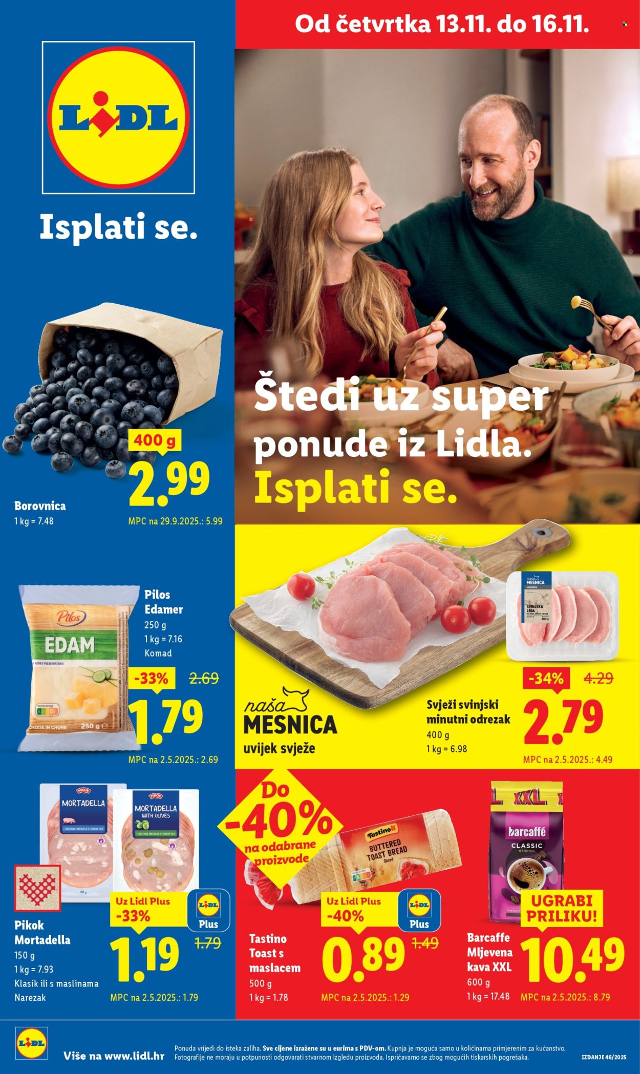 Lidl katalog - 13.11.2025. - 16.11.2025. Stranica 1