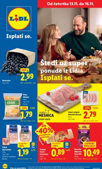 Lidl katalog - 13.11.2025. - 16.11.2025.