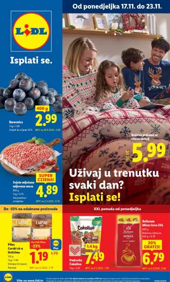 Lidl katalog - 17.11.2025. - 23.11.2025.