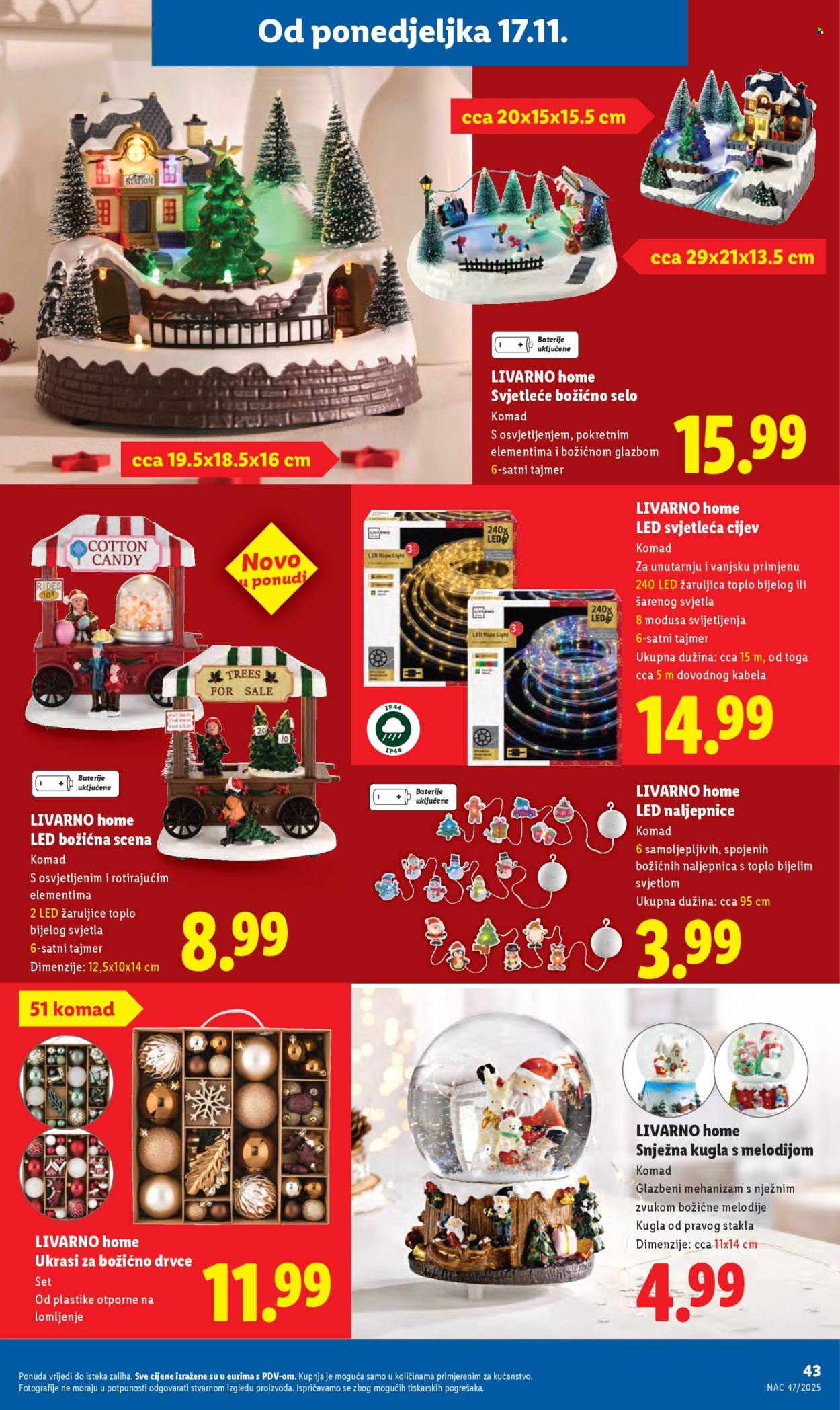 Lidl katalog - 17.11.2025. - 23.11.2025. Stranica 43