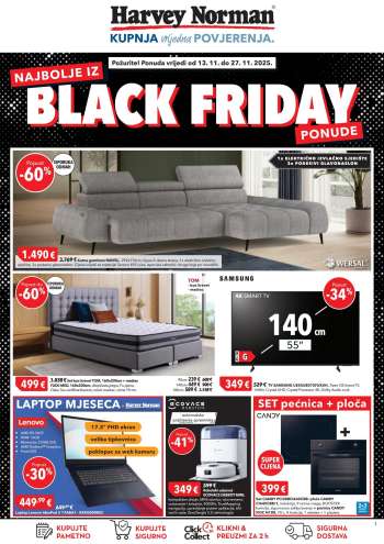 Harvey Norman katalog - 13.11.2025. - 27.11.2025.
