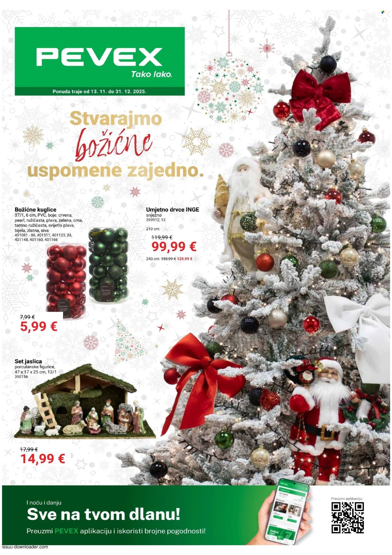 Pevex katalog - 13.11.2025. - 31.12.2025. Stranica 1