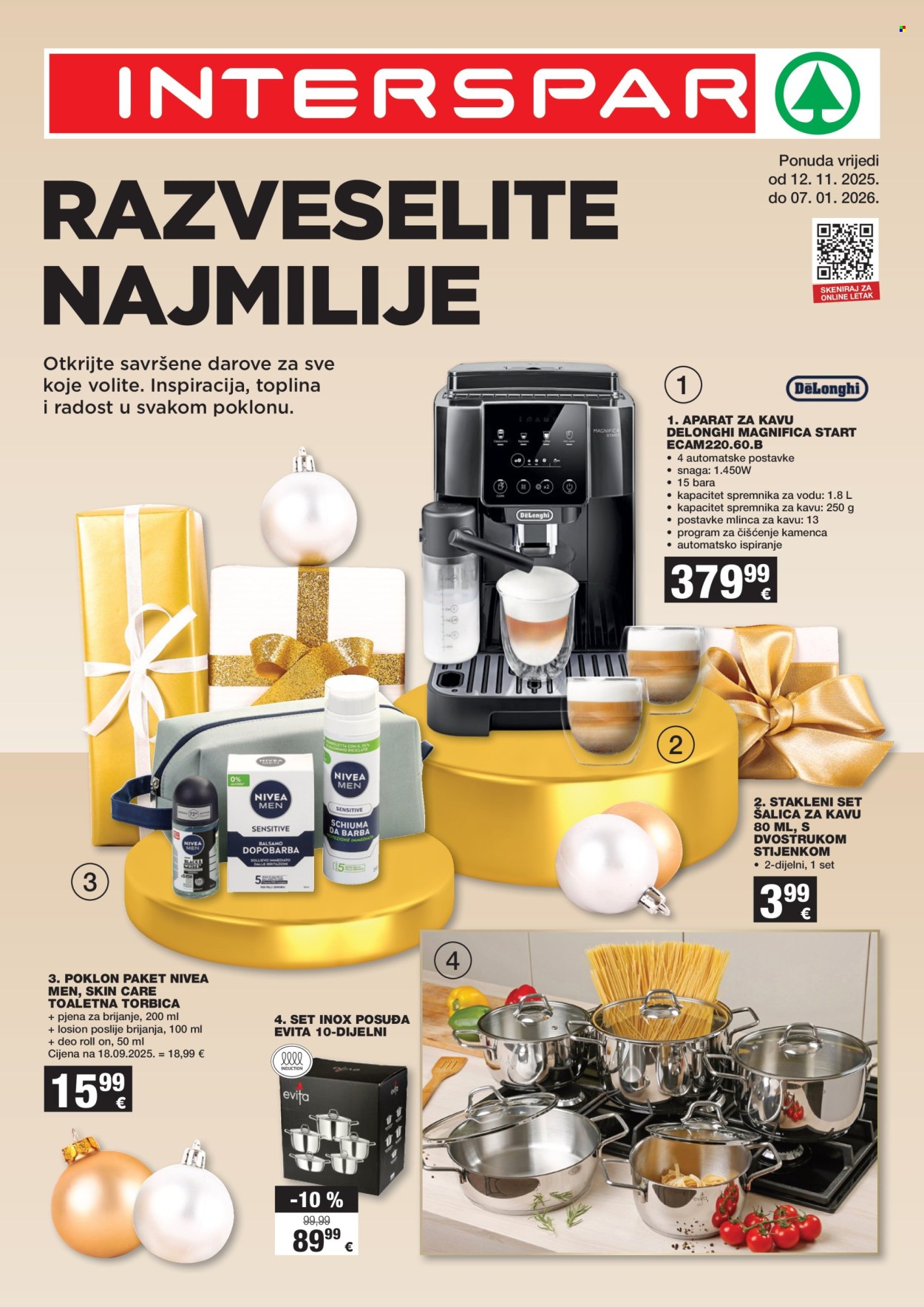 INTERSPAR katalog - 12.11.2025. - 07.01.2026. Stranica 1