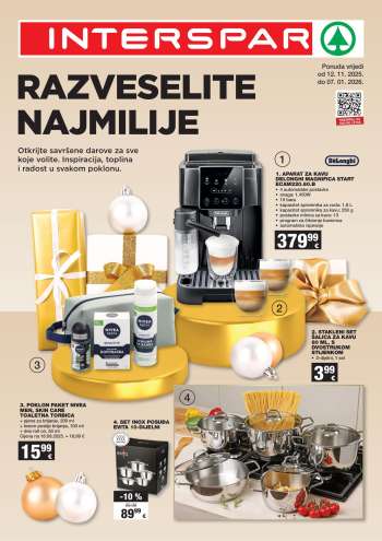 INTERSPAR katalog - 12.11.2025. - 07.01.2026.