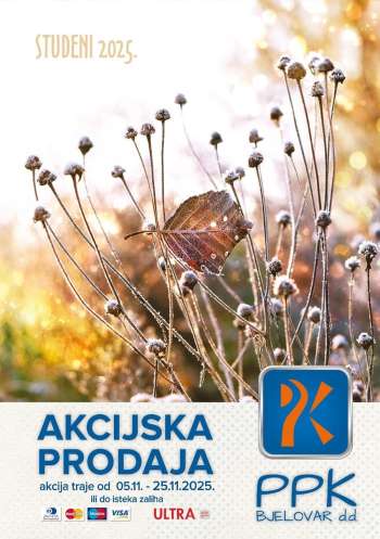 PPK Bjelovar katalog - 05.11.2025. - 25.11.2025.